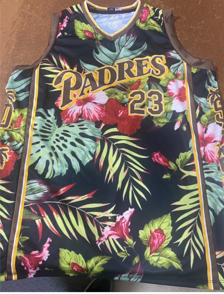 SD San Diego Padres Palm 19 Tribal Jersey – PSTGEARCLOTHING