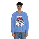 Headphones and Peace Jollibee Unisex Heavy Blend™ Crewneck Sweatshirt