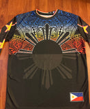 Philippines Faded Sun Bike Jersey MTB Long Sleeve