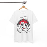 Peace of Bee HeadphonesUnisex Heavy Cotton Tee